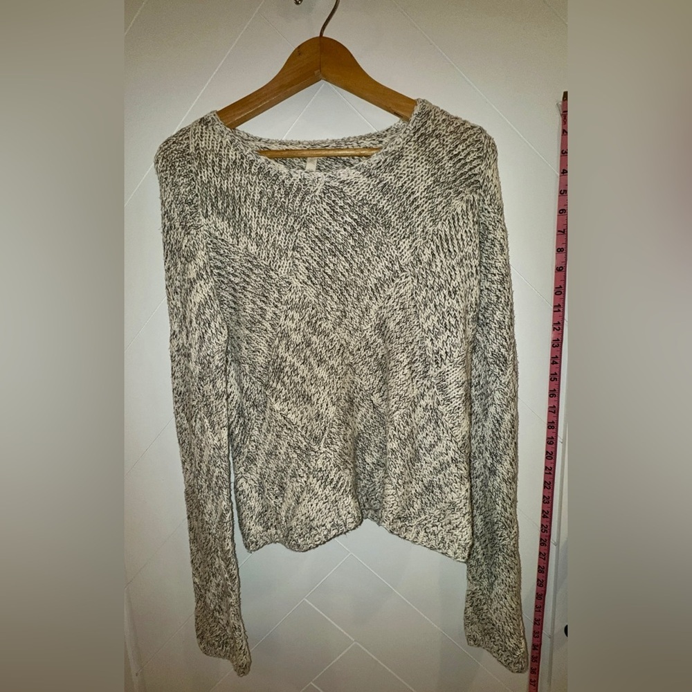 NWOT Eileen Fisher Peruvian Organic Cotton Knit Sweater Size: Small